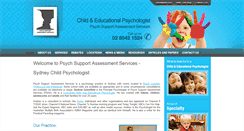 Desktop Screenshot of child-psychologist.com.au