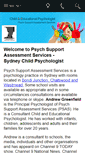 Mobile Screenshot of child-psychologist.com.au